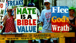 Hate is a bible value